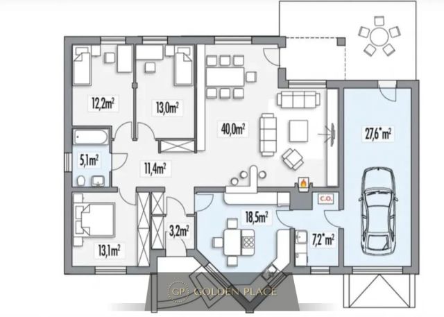 dom wolnostojący, 4 pokoje Góra, ul. Piaskowa. Zdjęcie 19