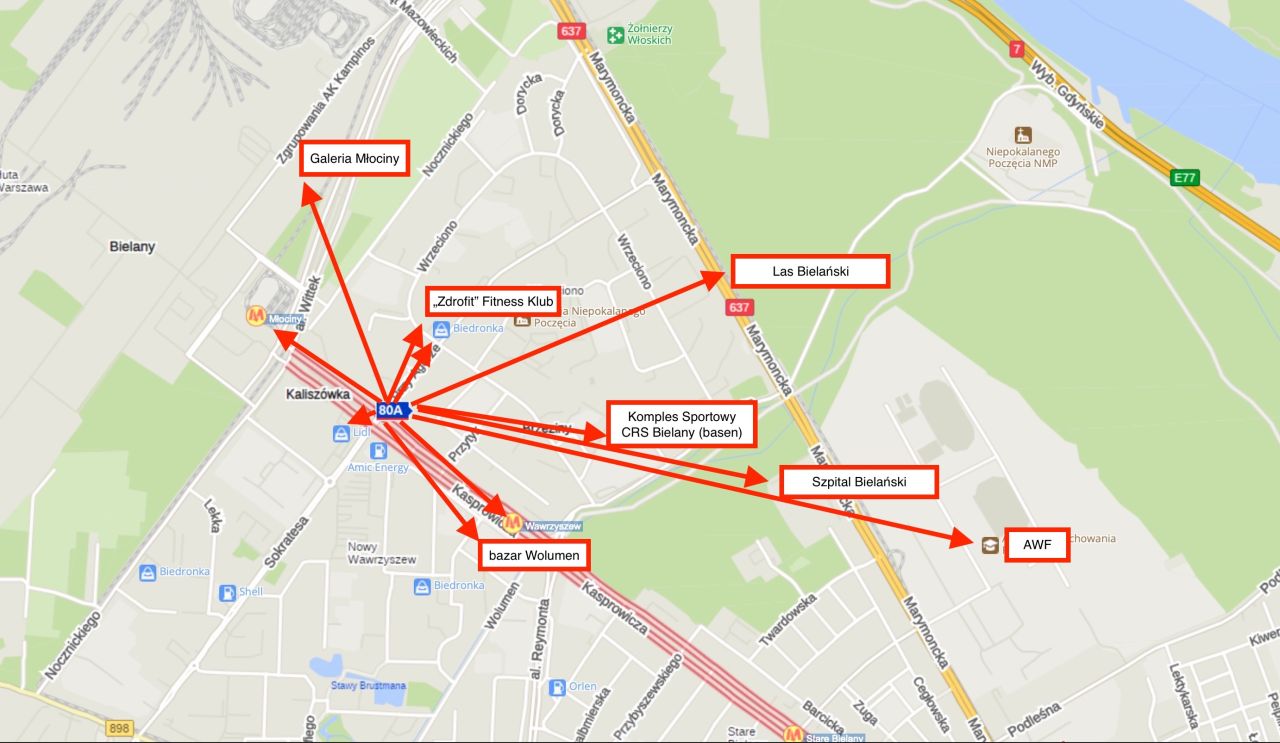 Mieszkanie 2-pokojowe Warszawa Bielany, ul. Jana Kasprowicza. Zdjęcie 20