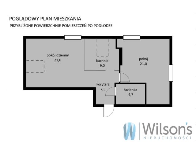 Mieszkanie 2-pokojowe Marki Struga, ul. Amarantowa. Zdjęcie 5