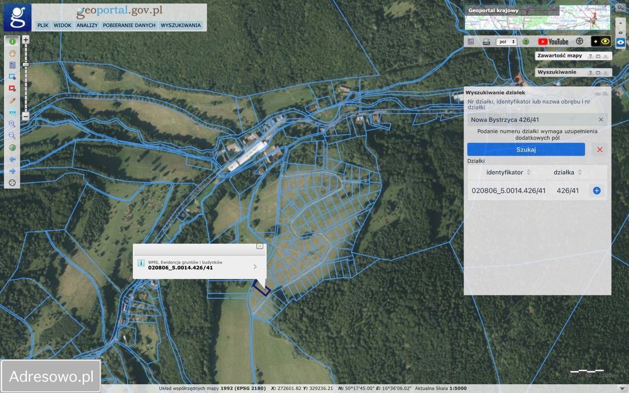 Działka budowlana Nowa Bystrzyca. Zdjęcie 11