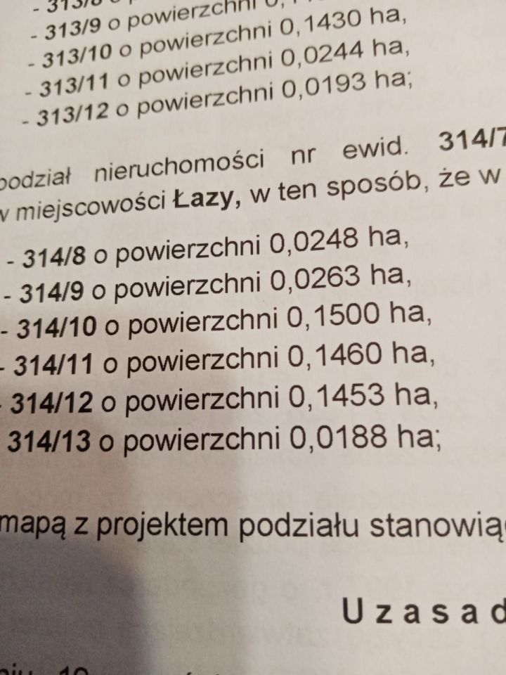 Działka budowlana Łazy. Zdjęcie 5