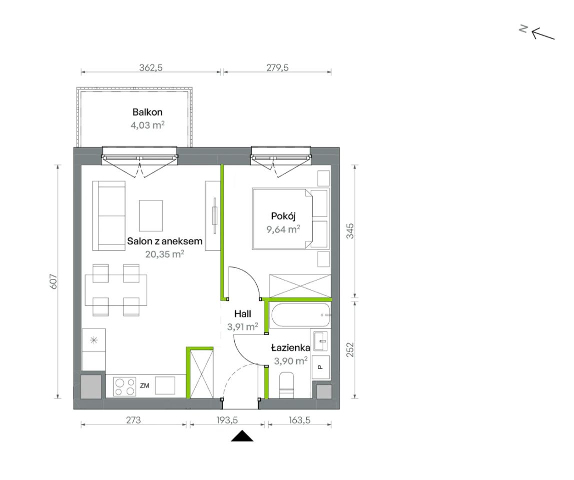 Mieszkanie 2-pokojowe Warszawa Targówek, ul. Oliwska. Zdjęcie 16