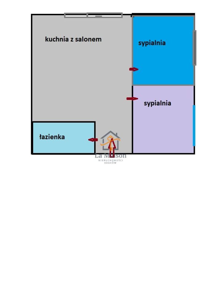 Mieszkanie 3-pokojowe Kraków Nowa Huta. Zdjęcie 10