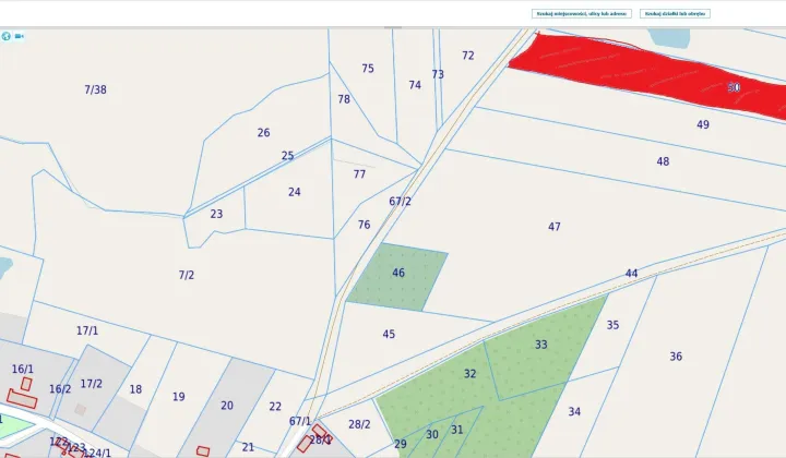 Działka rolna Linowno