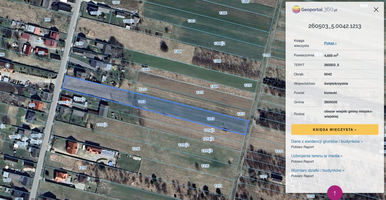 Działka budowlana Stary Kazanów. Zdjęcie 8