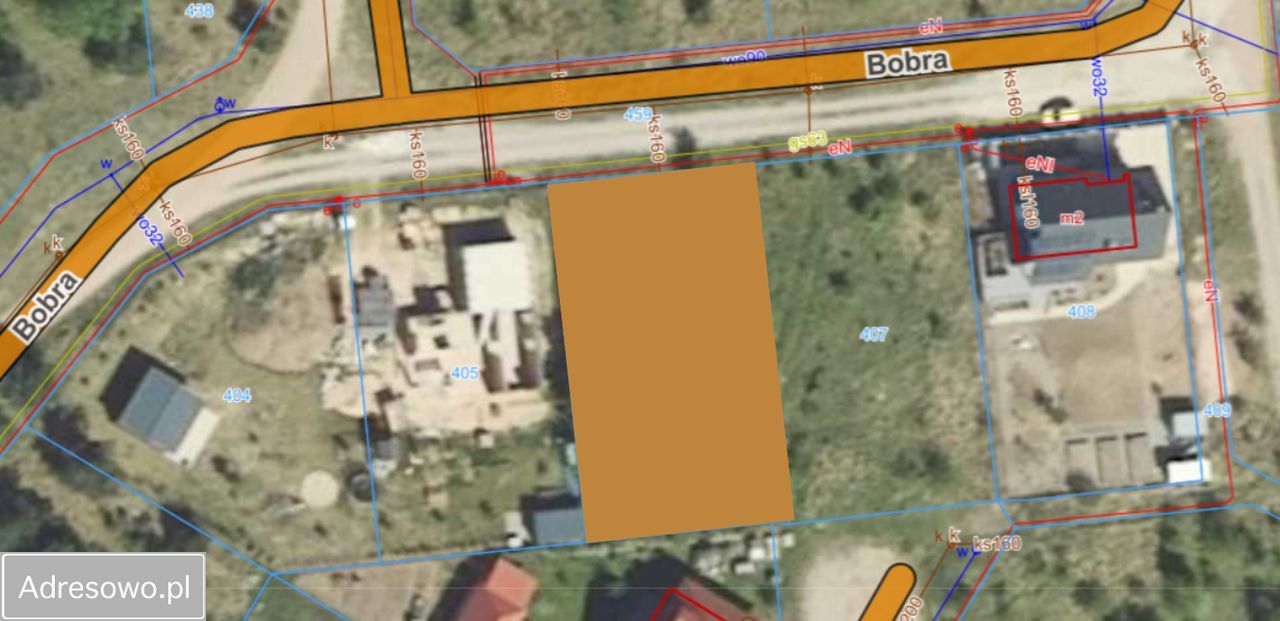 Działka budowlana Sierosław, ul. Bobra. Zdjęcie 1