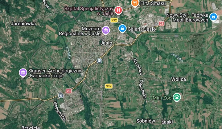 Działka budowlana Jasło, ul. Klasztorna
