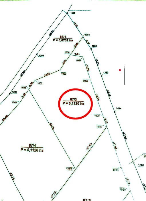 Działka budowlana Podlas. Zdjęcie 3