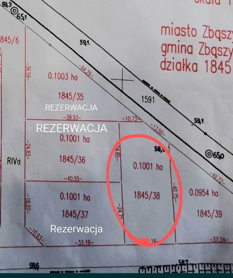 Działka budowlana Zbąszyń, ul. Leśna. Zdjęcie 2