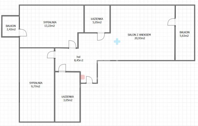Mieszkanie 3-pokojowe Warszawa Włochy, ul. Aleje Jerozolimskie. Zdjęcie 7