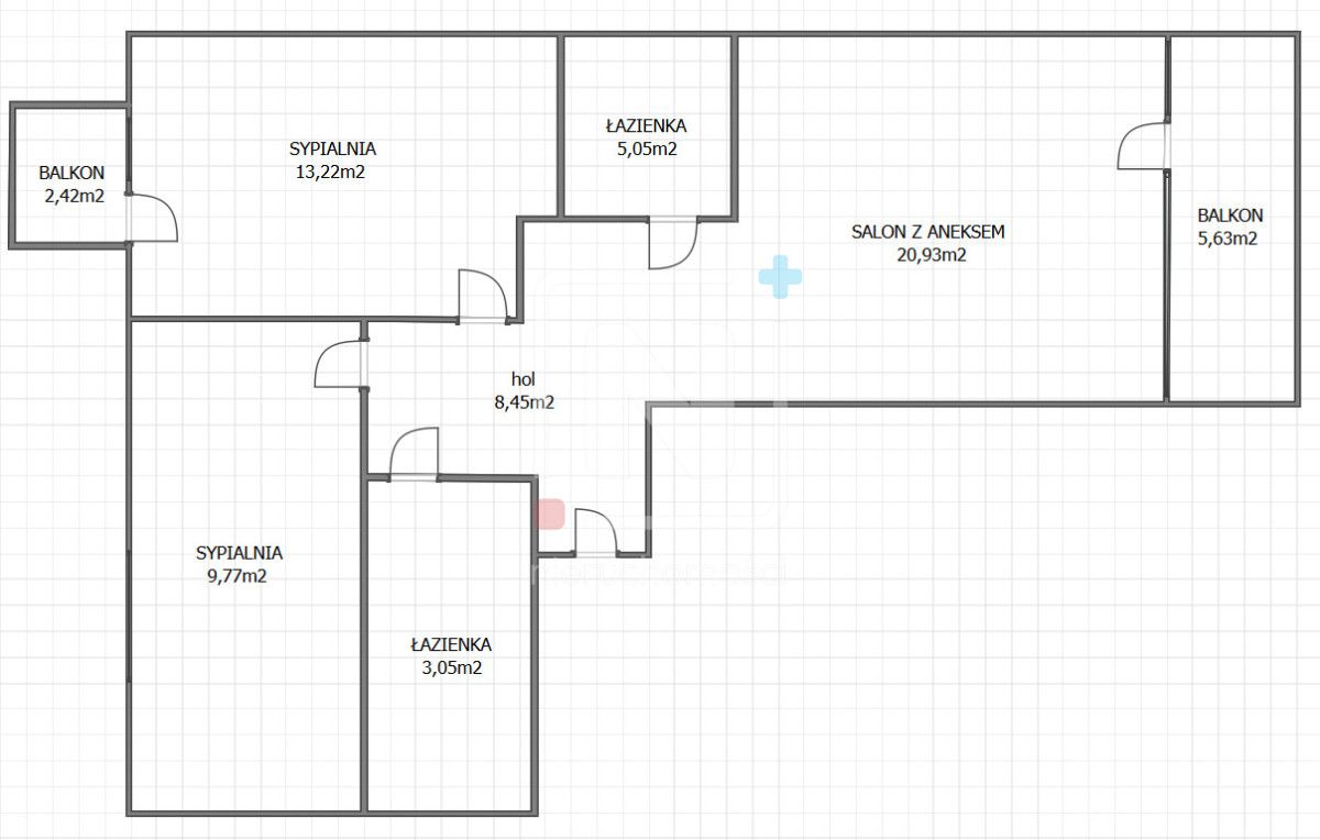 Mieszkanie 3-pokojowe Warszawa Włochy, ul. Aleje Jerozolimskie. Zdjęcie 7