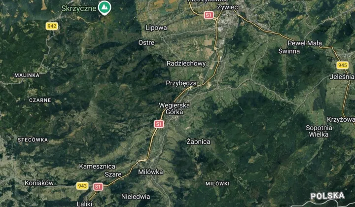 Mieszkanie 1-pokojowe Węgierska Górka, ul. Zielona