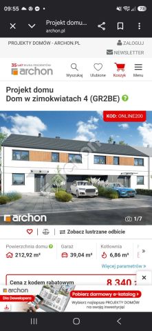 bliźniak Borzęcin Duży, ul. Trakt Królewski. Zdjęcie 1