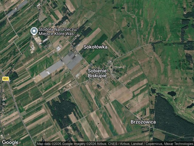 Działka rekreacyjna Sobienie Biskupie. Zdjęcie 1