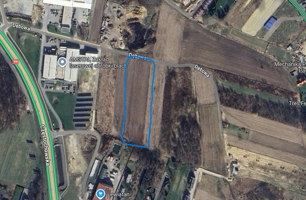 Działka budowlana Modlnica Szydło, ul. Dębowa. Zdjęcie 2