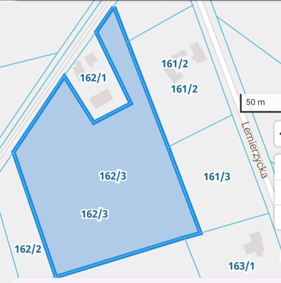 Działka rolna Głuchowo-Kolonia, Lemierzycka. Zdjęcie 3