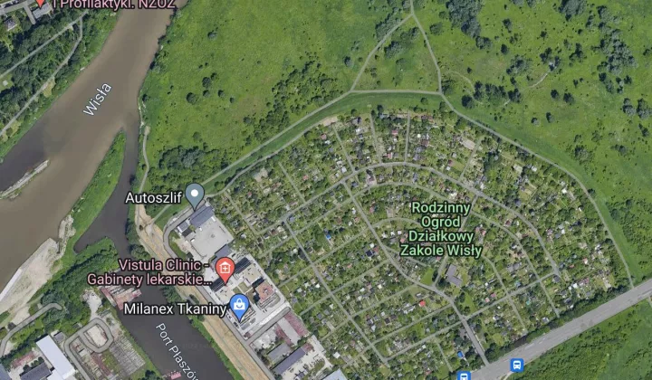 Działka rod Kraków, ul. Nowohucka