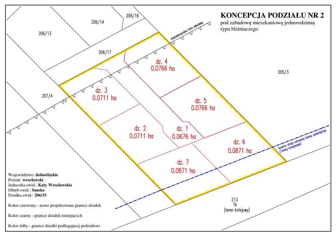 Działka budowlana Smolec, ul. Zacisze