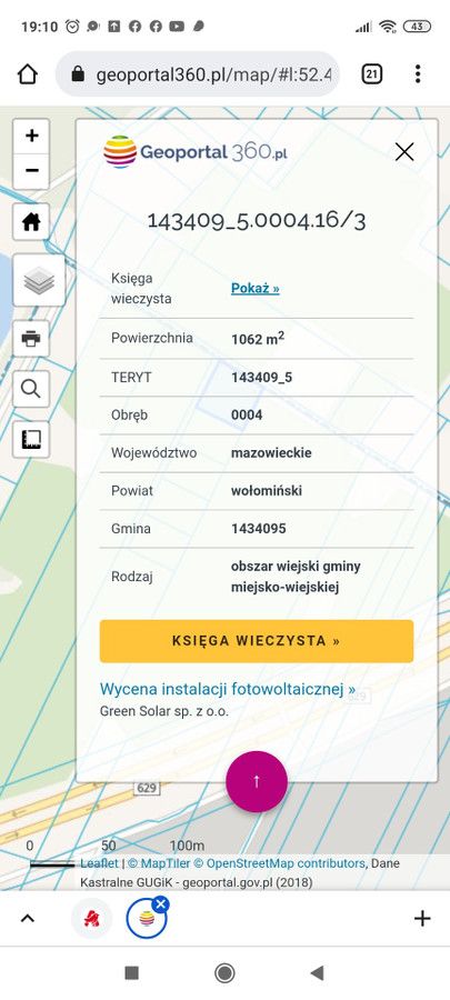 Działka inwestycyjna Radzymin Centrum, ul. Wołomińska. Zdjęcie 4