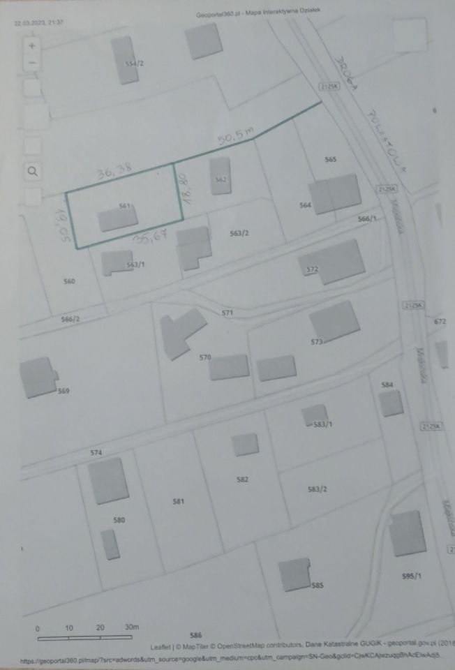 Działka budowlana Miękinia Wzgórze. Zdjęcie 9