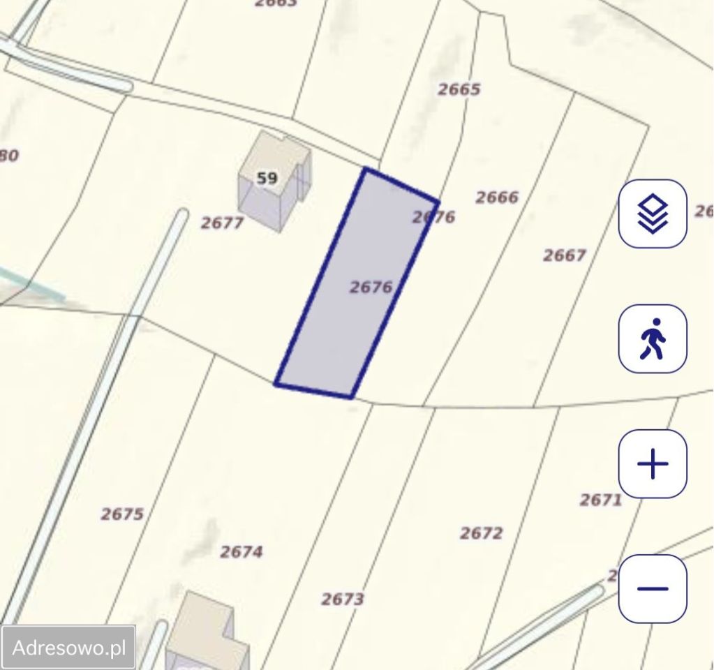 Działka Rabka-Zdrój, ul. Kasprowicza. Zdjęcie 2