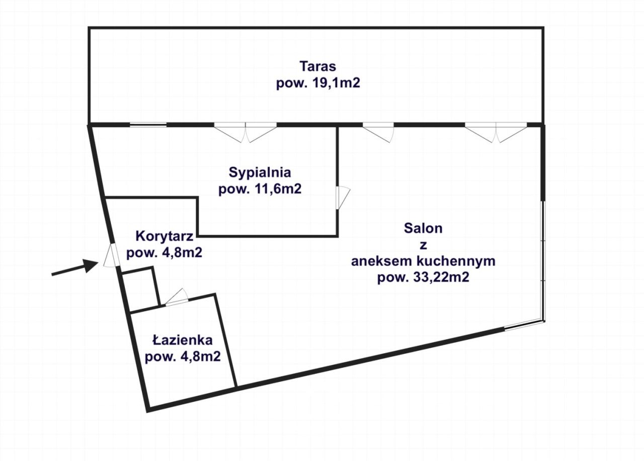 Mieszkanie 2-pokojowe Warszawa Wawer, ul. Mieczysława Pożaryskiego. Zdjęcie 17