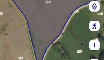 Działka rolna Wężówko