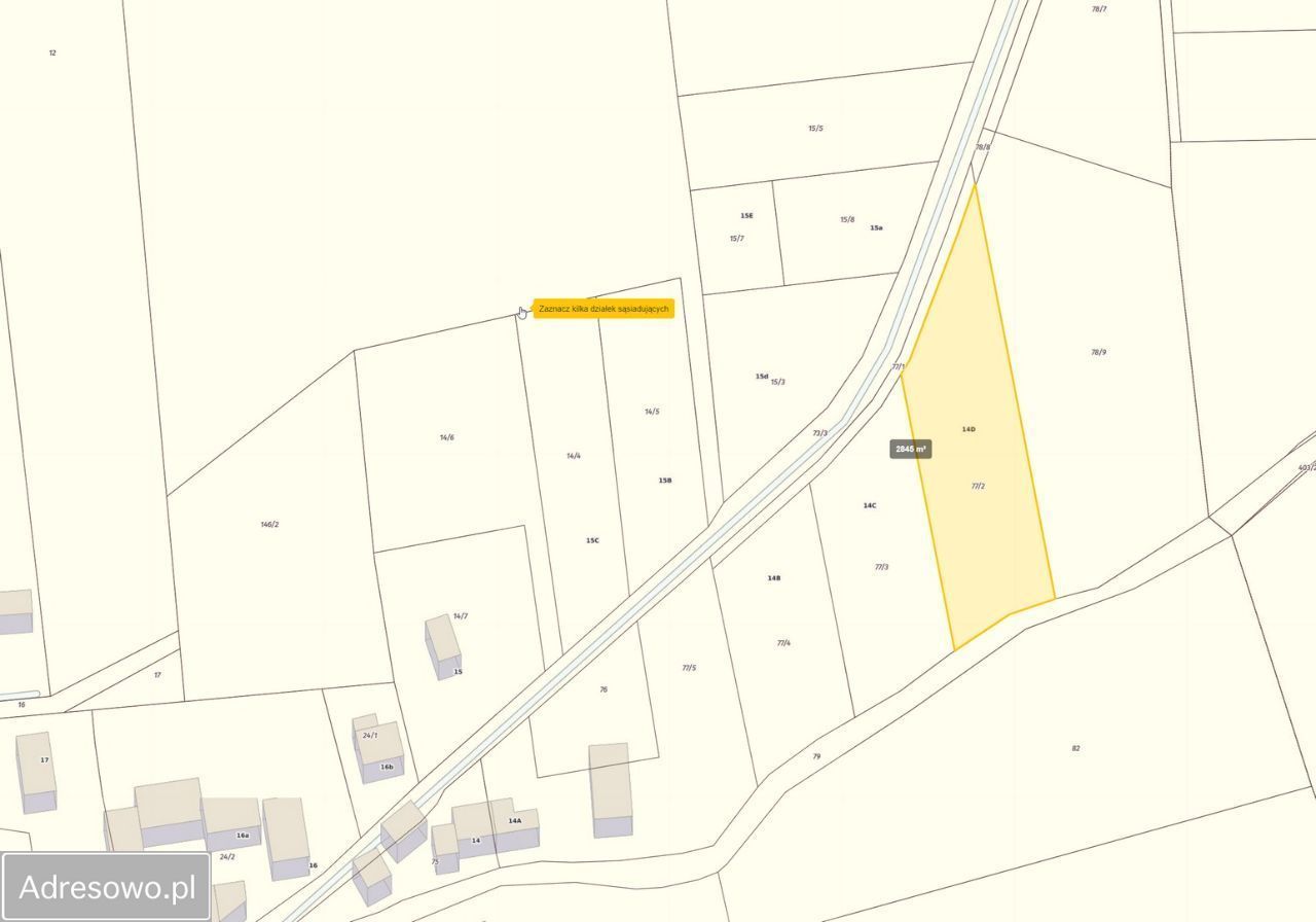 Działka budowlana Smardzów. Zdjęcie 9