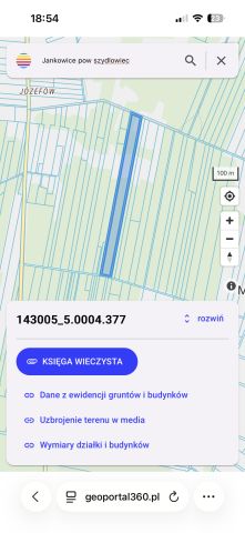 Działka rolna Jankowice. Zdjęcie 1