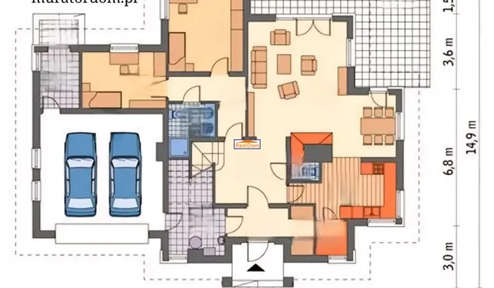 dom wolnostojący, 6 pokoi Tomaszowice