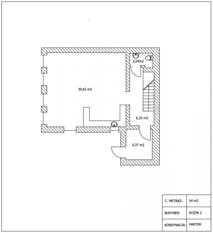dom wolnostojący Kozin. Zdjęcie 9