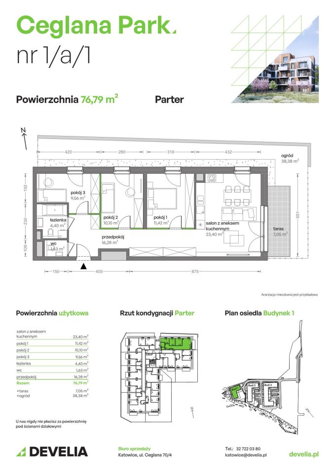 Mieszkanie 4-pokojowe Katowice Brynów, ul. Ceglana. Zdjęcie 7