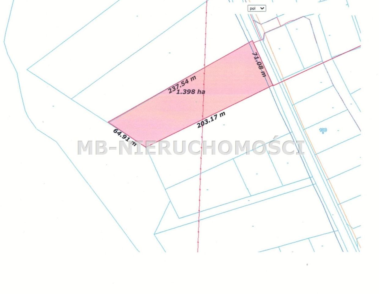 Działka rolna Suryty. Zdjęcie 3