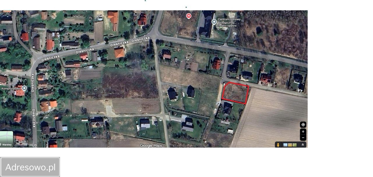Działka budowlana Oleśniczka. Zdjęcie 5