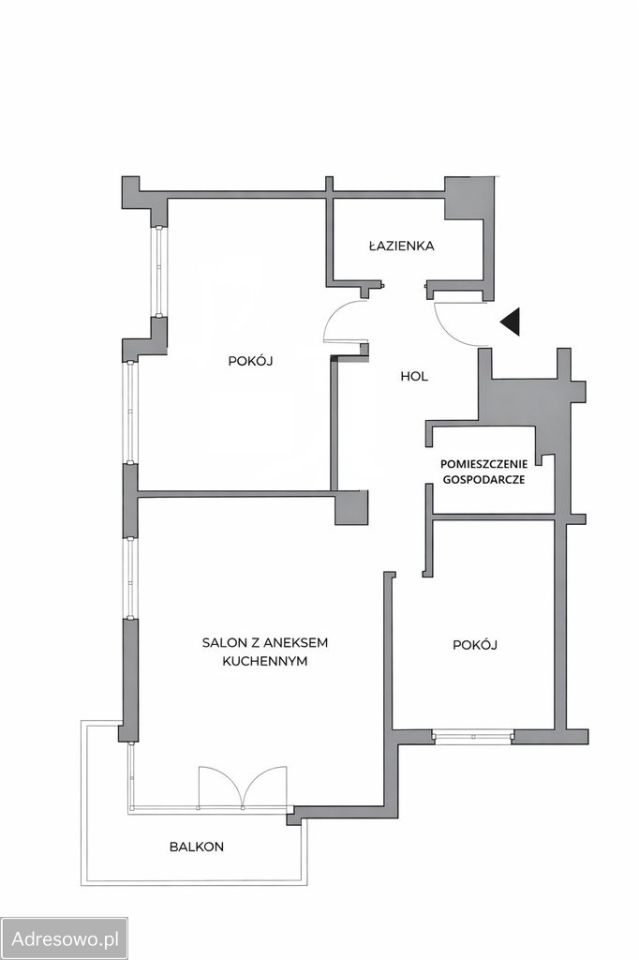 Mieszkanie 4-pokojowe Gdynia Chwarzno-Wiczlino, ul. Augusta Krauzego. Zdjęcie 3
