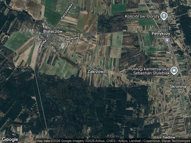 Działka budowlana Zakrzów. Zdjęcie 1