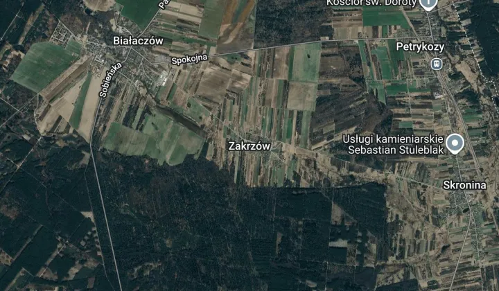 Działka budowlana Zakrzów