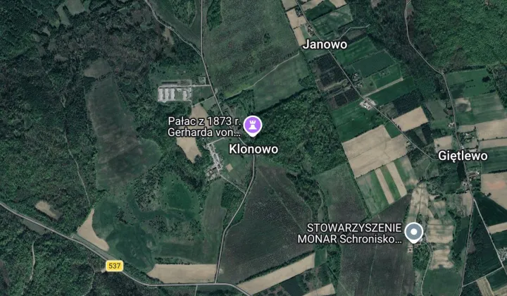 Mieszkanie 2-pokojowe Klonowo