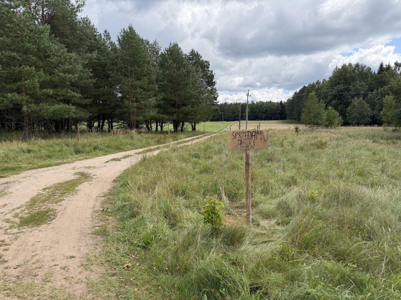 Działka rolna Podnowinka Upustek. Zdjęcie 2