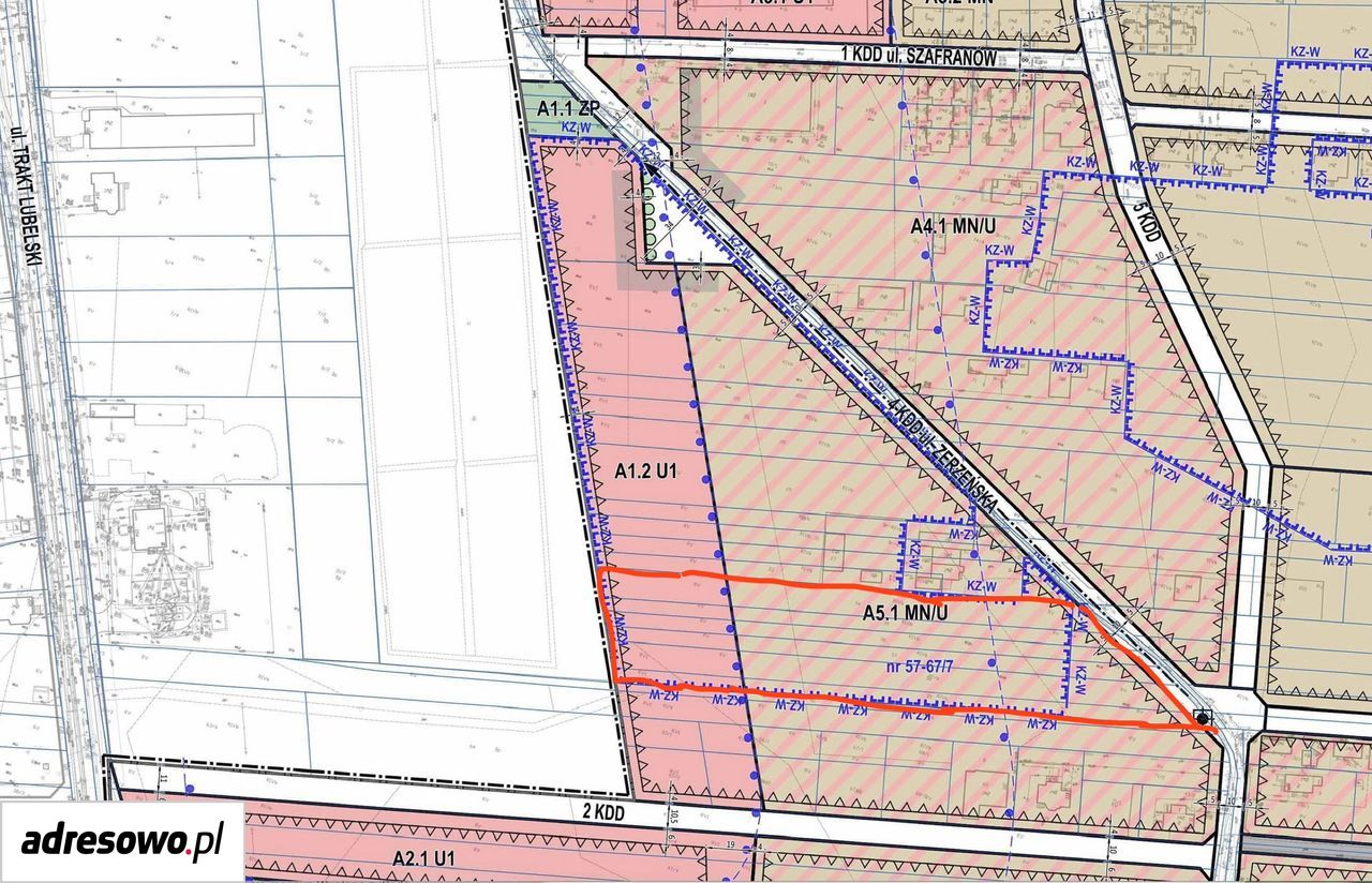 Działka budowlana Warszawa Wawer, ul. Zerzeńska. Zdjęcie 4