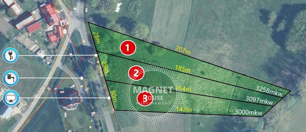 Działka budowlana Stare Chrapowo. Zdjęcie 1