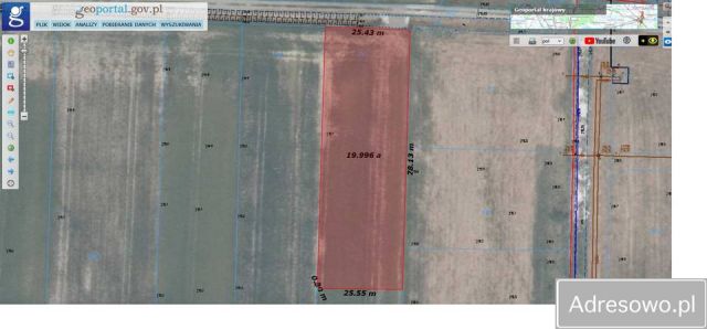 Działka budowlana Wola Dębińska. Zdjęcie 1