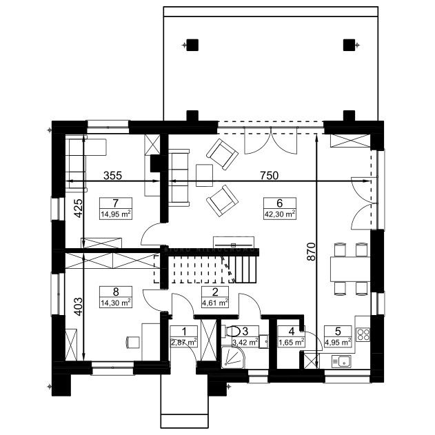 dom wolnostojący, 7 pokoi Prawdowo. Zdjęcie 13