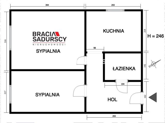 Mieszkanie 2-pokojowe Kraków Bieńczyce, os. Na Lotnisku. Zdjęcie 16
