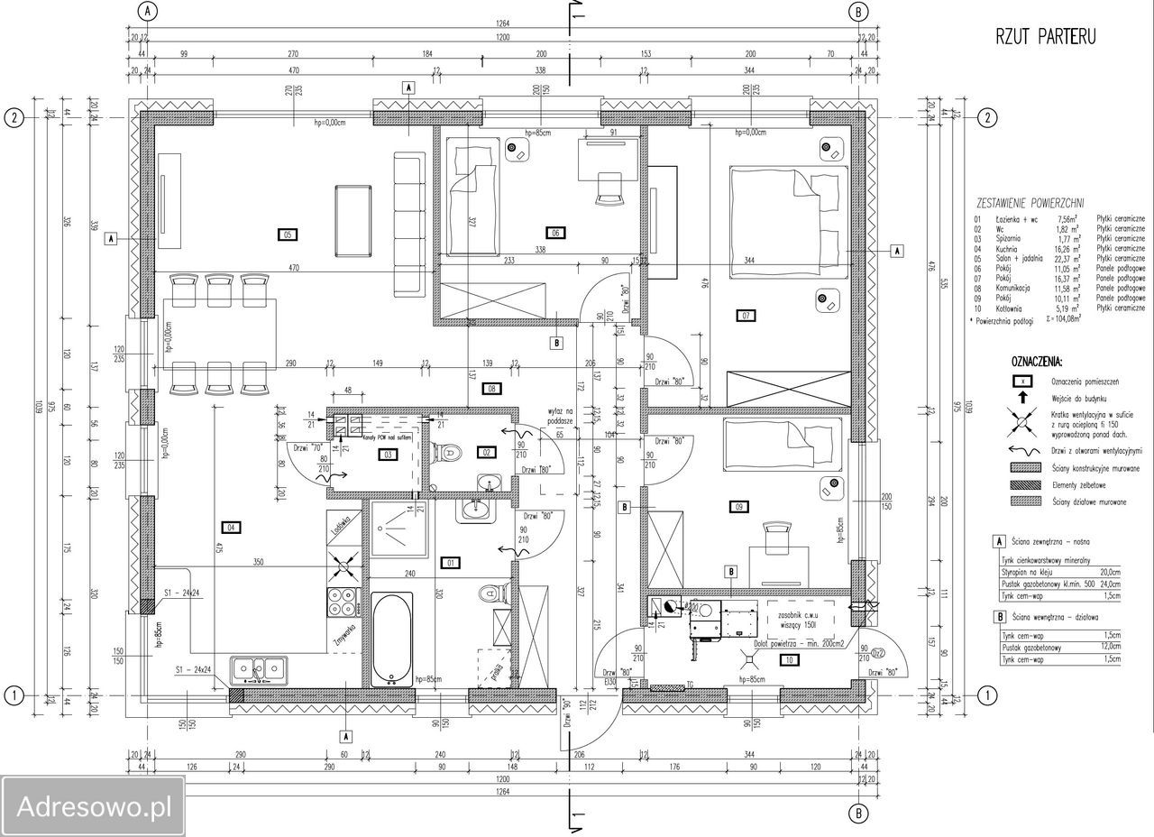 dom wolnostojący, 4 pokoje Bydlino. Zdjęcie 2