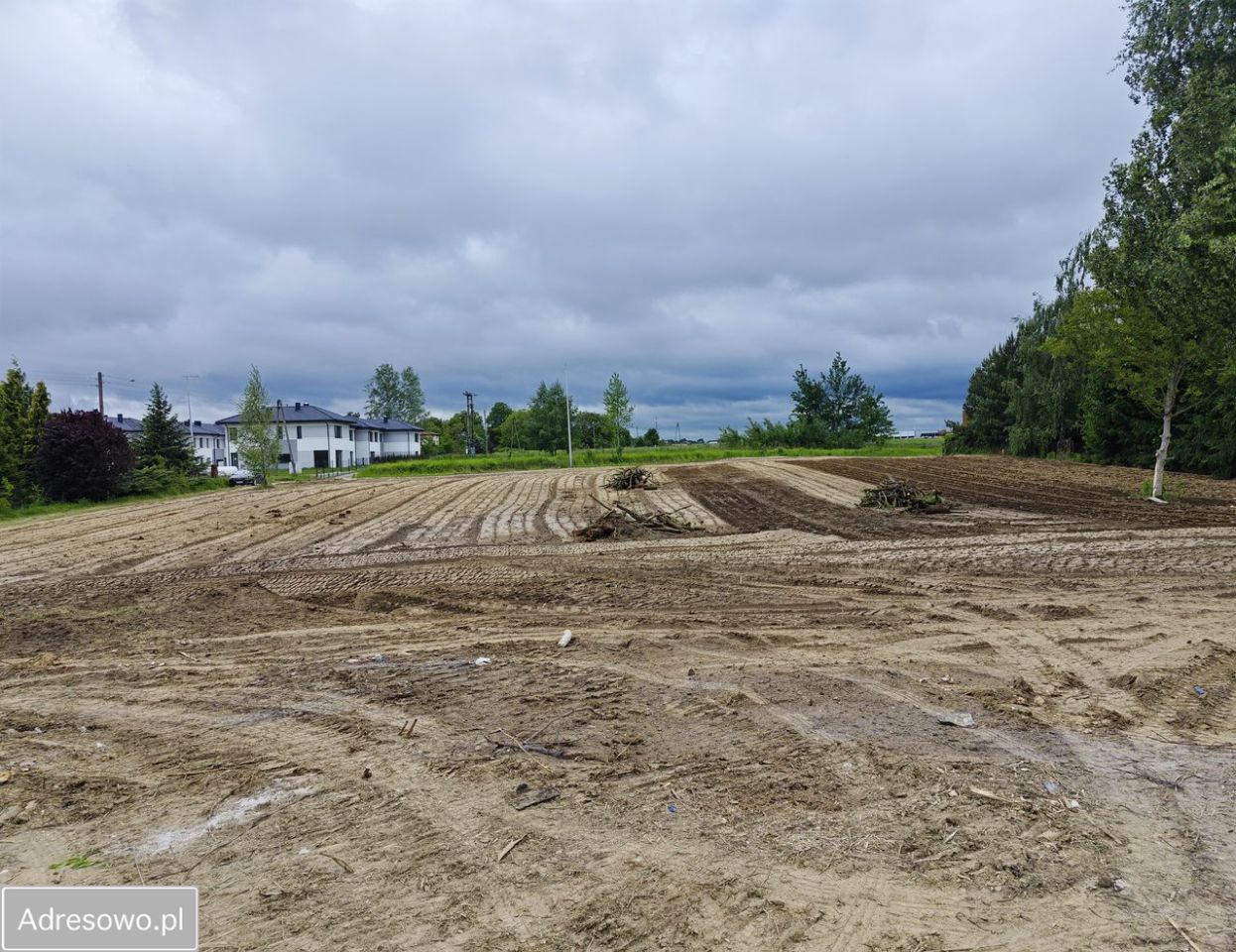 Działka budowlana Dys, ul. Topolowa. Zdjęcie 1