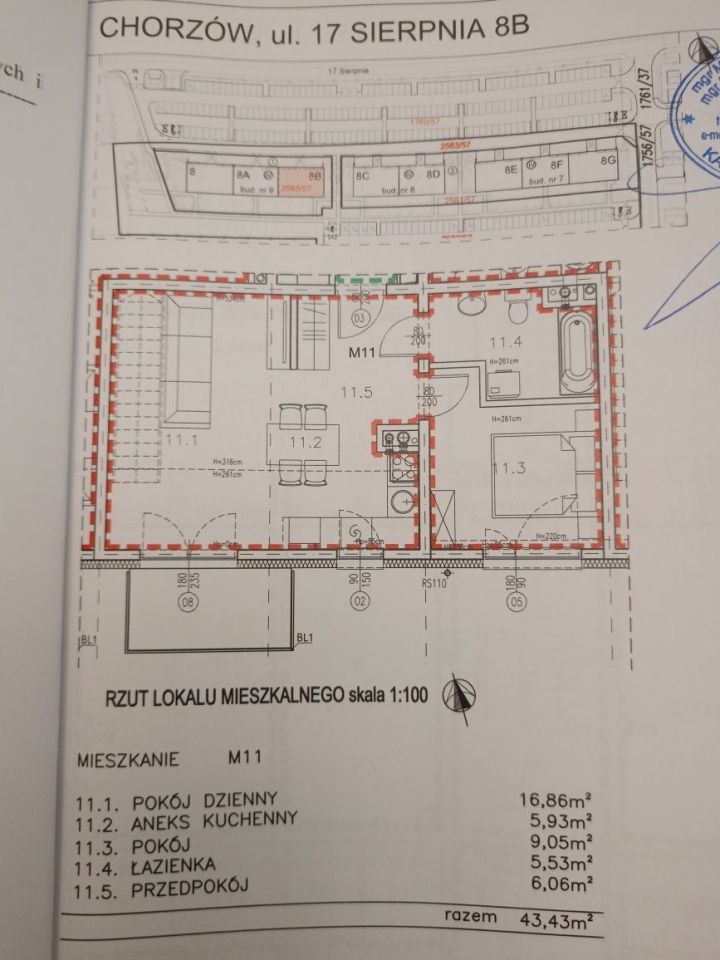 Mieszkanie 3-pokojowe Chorzów, ul. 17 Sierpnia. Zdjęcie 3