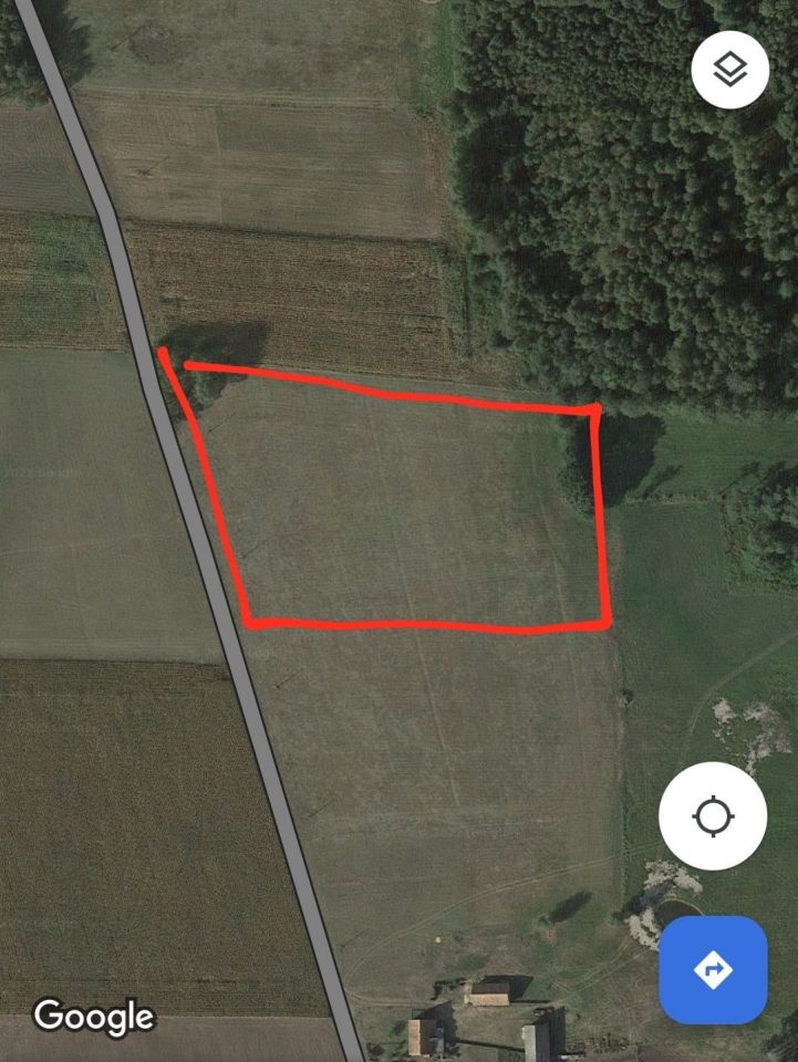 Działka rolno-budowlana Płozy. Zdjęcie 3