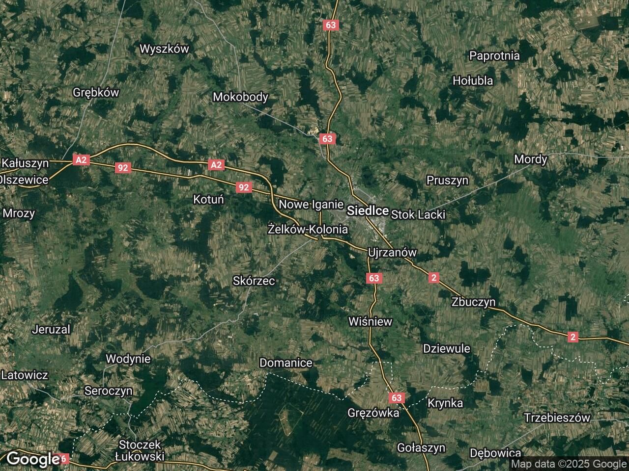 Działka budowlana Żelków-Kolonia