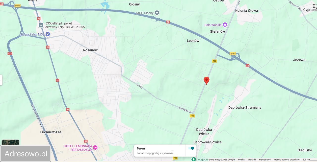 Działka inwestycyjna Dąbrówka Wielka. Zdjęcie 5